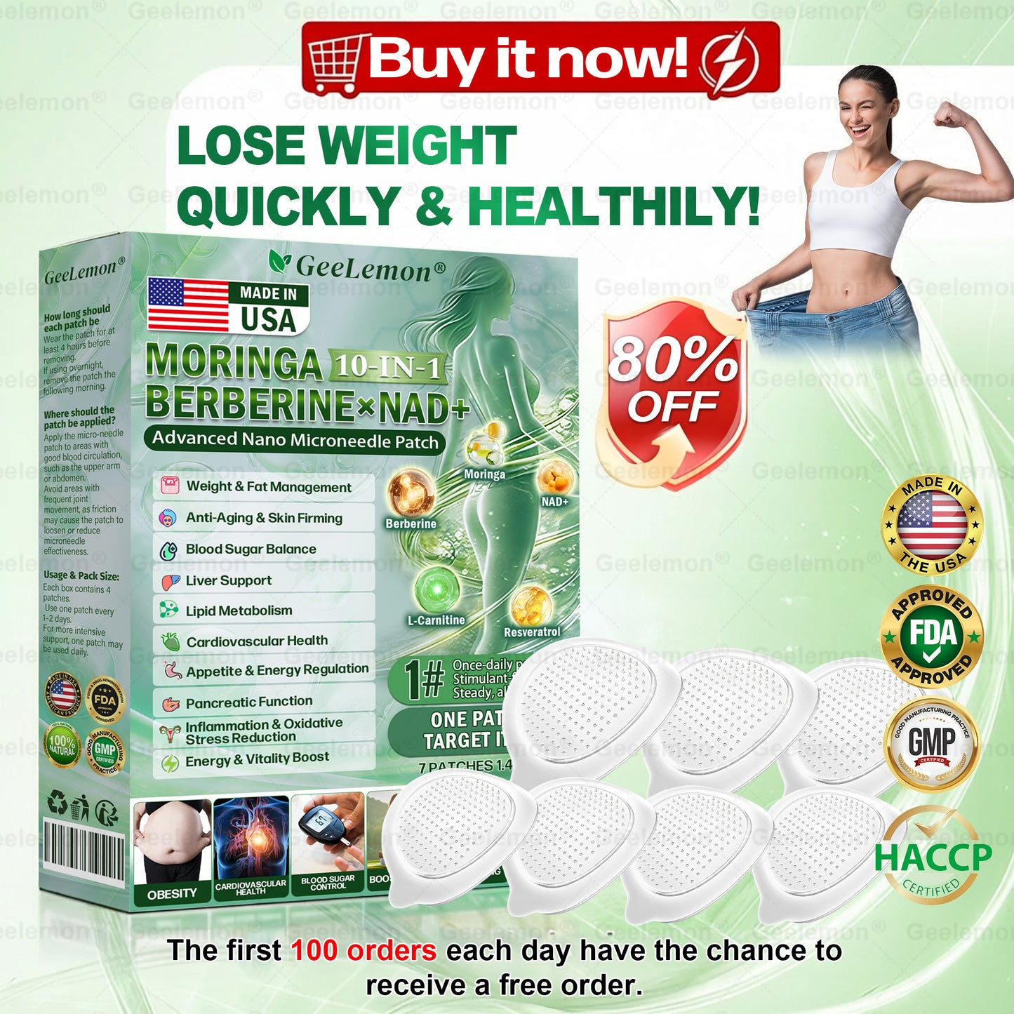 🔥𝐎𝐟𝐟𝐢𝐜𝐢𝐚𝐥 𝐔𝐒 𝐒𝐭𝐨𝐫𝐞| 𝐆𝐞𝐞𝐋𝐞𝐦𝐨𝐧® 𝐌𝐨𝐫𝐢𝐧𝐠𝐚 · 𝐁𝐞𝐫𝐛𝐞𝐫𝐢𝐧𝐞 × 𝐍𝐀𝐃+ 𝟏𝟎-𝐢𝐧-𝟏 𝐀𝐝𝐯𝐚𝐧𝐜𝐞𝐝 𝐍𝐚𝐧𝐨 𝐌𝐢𝐜𝐫𝐨𝐧𝐞𝐞𝐝𝐥𝐞 𝐏𝐚𝐭𝐜𝐡 — 🇺🇸(𝐉𝐮𝐬𝐭 𝐨𝐧𝐜𝐞 𝐚 𝐝𝐚𝐲, 𝐯𝐢𝐬𝐢𝐛𝐥𝐞 𝐜𝐡𝐚𝐧𝐠𝐞𝐬 𝐢𝐧 𝟕 𝐝𝐚𝐲𝐬）𝘽𝙚𝙧𝙗𝙚𝙧𝙞𝙣𝙚 + 𝙈𝙤𝙧𝙞𝙣𝙜𝙖 𝙁𝙤𝙧𝙢𝙪𝙡𝙖 ✅ 𝐅𝐨𝐫 𝐨𝐛𝐞𝐬𝐢𝐭𝐲, 𝗟𝗼𝗼𝘀𝗲 𝘀𝗸𝗶𝗻,𝐝𝐢𝐚𝐛𝐞𝐭𝐞𝐬, 𝐬𝐥𝐞𝐞𝐩 𝐚𝐩𝐧𝐞𝐚, 𝐣𝐨𝐢𝐧𝐭 𝐢𝐬𝐬𝐮𝐞𝐬, 𝐚𝐧𝐝 𝐦𝐨𝐫𝐞 💥