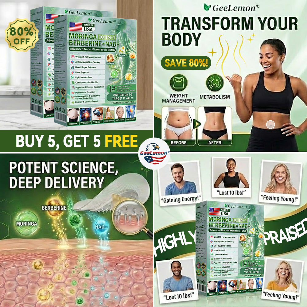 🔥𝐎𝐟𝐟𝐢𝐜𝐢𝐚𝐥 𝐔𝐒 𝐒𝐭𝐨𝐫𝐞| 𝐆𝐞𝐞𝐋𝐞𝐦𝐨𝐧® 𝐌𝐨𝐫𝐢𝐧𝐠𝐚 · 𝐁𝐞𝐫𝐛𝐞𝐫𝐢𝐧𝐞 × 𝐍𝐀𝐃+ 𝟏𝟎-𝐢𝐧-𝟏 𝐀𝐝𝐯𝐚𝐧𝐜𝐞𝐝 𝐍𝐚𝐧𝐨 𝐌𝐢𝐜𝐫𝐨𝐧𝐞𝐞𝐝𝐥𝐞 𝐏𝐚𝐭𝐜𝐡 — 🇺🇸(𝐉𝐮𝐬𝐭 𝐨𝐧𝐜𝐞 𝐚 𝐝𝐚𝐲, 𝐯𝐢𝐬𝐢𝐛𝐥𝐞 𝐜𝐡𝐚𝐧𝐠𝐞𝐬 𝐢𝐧 𝟕 𝐝𝐚𝐲𝐬）𝘽𝙚𝙧𝙗𝙚𝙧𝙞𝙣𝙚 + 𝙈𝙤𝙧𝙞𝙣𝙜𝙖 𝙁𝙤𝙧𝙢𝙪𝙡𝙖 ✅ 𝐅𝐨𝐫 𝐨𝐛𝐞𝐬𝐢𝐭𝐲, 𝗟𝗼𝗼𝘀𝗲 𝘀𝗸𝗶𝗻,𝐝𝐢𝐚𝐛𝐞𝐭𝐞𝐬, 𝐬𝐥𝐞𝐞𝐩 𝐚𝐩𝐧𝐞𝐚, 𝐣𝐨𝐢𝐧𝐭 𝐢𝐬𝐬𝐮𝐞𝐬, 𝐚𝐧𝐝 𝐦𝐨𝐫𝐞 💥