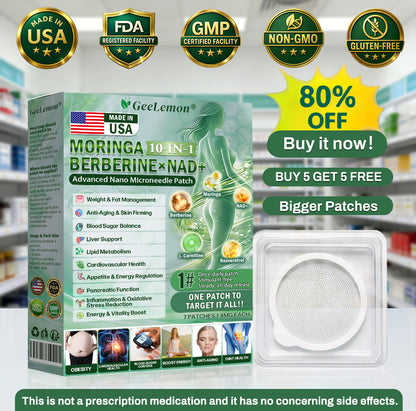 🔥𝐎𝐟𝐟𝐢𝐜𝐢𝐚𝐥 𝐔𝐒 𝐒𝐭𝐨𝐫𝐞| 𝐆𝐞𝐞𝐋𝐞𝐦𝐨𝐧® 𝐌𝐨𝐫𝐢𝐧𝐠𝐚 · 𝐁𝐞𝐫𝐛𝐞𝐫𝐢𝐧𝐞 × 𝐍𝐀𝐃+ 𝟏𝟎-𝐢𝐧-𝟏 𝐀𝐝𝐯𝐚𝐧𝐜𝐞𝐝 𝐍𝐚𝐧𝐨 𝐌𝐢𝐜𝐫𝐨𝐧𝐞𝐞𝐝𝐥𝐞 𝐏𝐚𝐭𝐜𝐡 — 🇺🇸(𝐉𝐮𝐬𝐭 𝐨𝐧𝐜𝐞 𝐚 𝐝𝐚𝐲, 𝐯𝐢𝐬𝐢𝐛𝐥𝐞 𝐜𝐡𝐚𝐧𝐠𝐞𝐬 𝐢𝐧 𝟕 𝐝𝐚𝐲𝐬）𝘽𝙚𝙧𝙗𝙚𝙧𝙞𝙣𝙚 + 𝙈𝙤𝙧𝙞𝙣𝙜𝙖 𝙁𝙤𝙧𝙢𝙪𝙡𝙖 ✅ 𝐅𝐨𝐫 𝐨𝐛𝐞𝐬𝐢𝐭𝐲, 𝗟𝗼𝗼𝘀𝗲 𝘀𝗸𝗶𝗻,𝐝𝐢𝐚𝐛𝐞𝐭𝐞𝐬, 𝐬𝐥𝐞𝐞𝐩 𝐚𝐩𝐧𝐞𝐚, 𝐣𝐨𝐢𝐧𝐭 𝐢𝐬𝐬𝐮𝐞𝐬, 𝐚𝐧𝐝 𝐦𝐨𝐫𝐞 💥